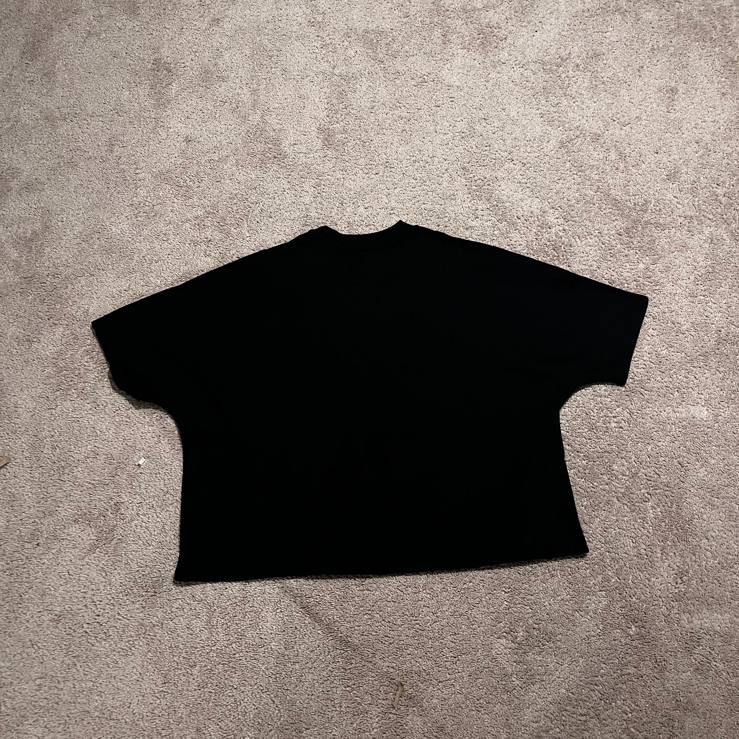 Black Reincarnated Crew Tee