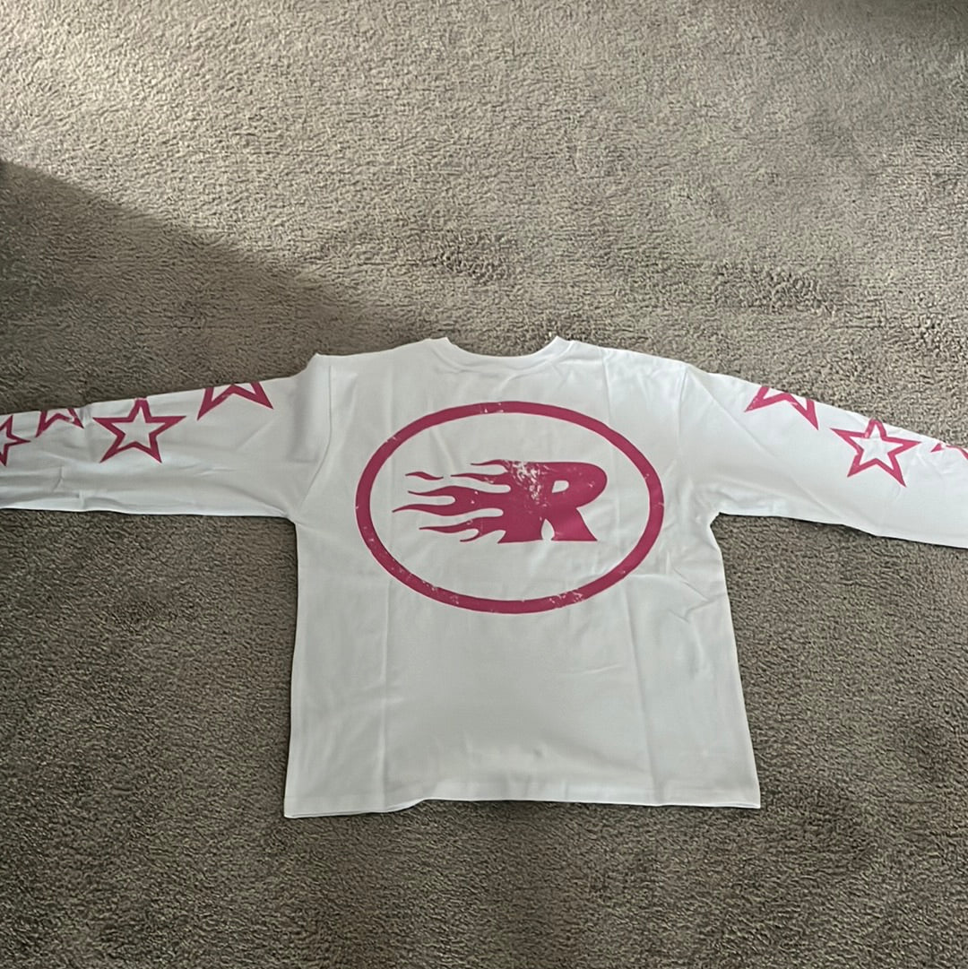 Pink reincarnated long sleeve