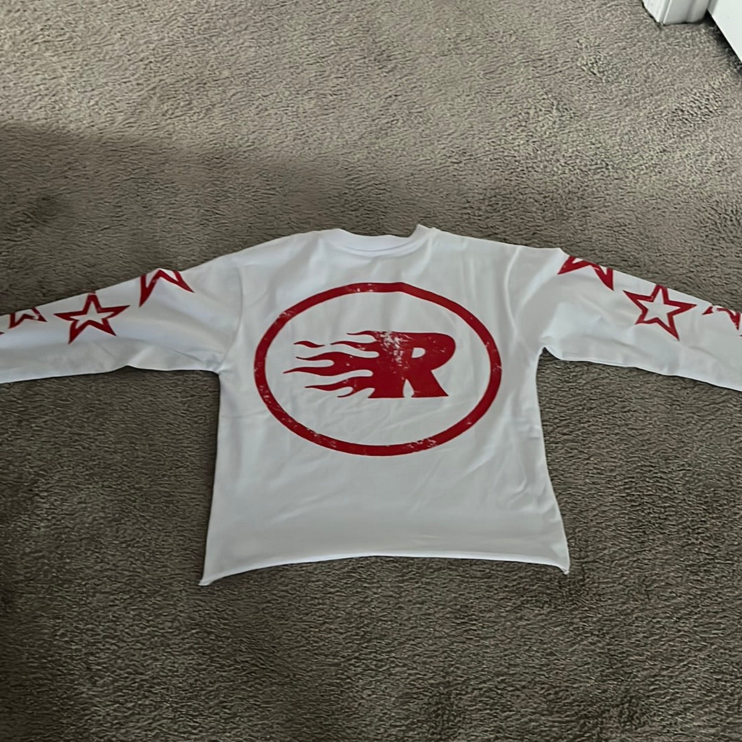 Red Reincarnated long sleeve